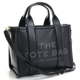 MARC JACOBS マークジェイコブス ザ レザー トートバッグ スモール H009L01SP21 001 THE TOTE BAG SMALL レディース ブラック