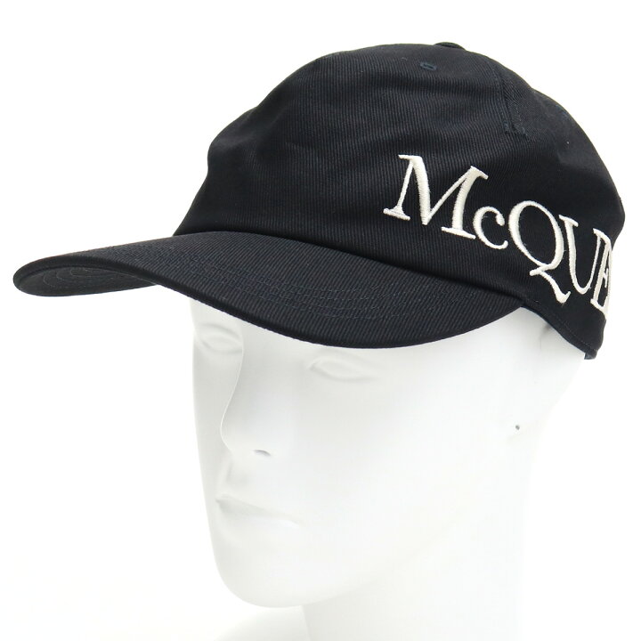 楽天市場 アレキサンダーマックイーン Alexander Mcqueen メンズ 帽子類 ブランドロゴ 6326 4105q 1078 ブラック Bos 34 Cap 01 Fs 04 ブランド総合卸 ビッグヒット