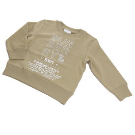 バーバリー BURBERRY キッズ－スウェット トレーナー 8053817 A7026 ARCHIVE BEIGE ベージュ系 kb-01