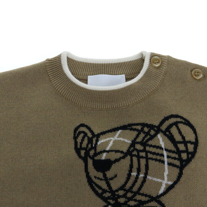 楽天市場】バーバリー BURBERRY ベビー−ロンパース ニット帽 セット 