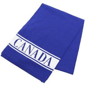 【均一セール】カナダグース CANADA GOOSE KIDS MERINO LOGO SCARF キッズ－マフラー 6955K 260 BLUE warm-01 kb-01 fl04-sale