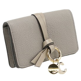 クロエ CHLOE 名刺入れ　ブランド CHC21WP015F57　053 CASHMERE GREY グレー系　gsw-3 母の日