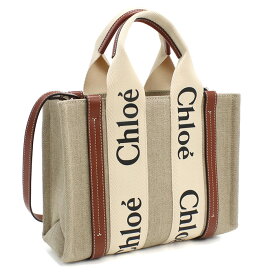 クロエ CHLOE トートバッグ　ブランド CHC22AS397I26　90U WHITE-BROWN 1 ベージュ系 ブラウン系　bag-01 SS2406