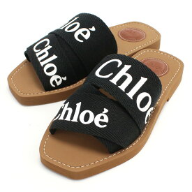 クロエ CHLOE レディースサンダル ブランド CHC22U188Z3 001 BLACK ブラック shoes-01 sm-03 SS2406