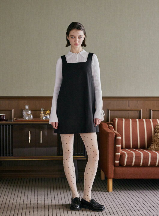 楽天市場】【40%OFF】ボックスサロペットミニワンピース COEL コエル  