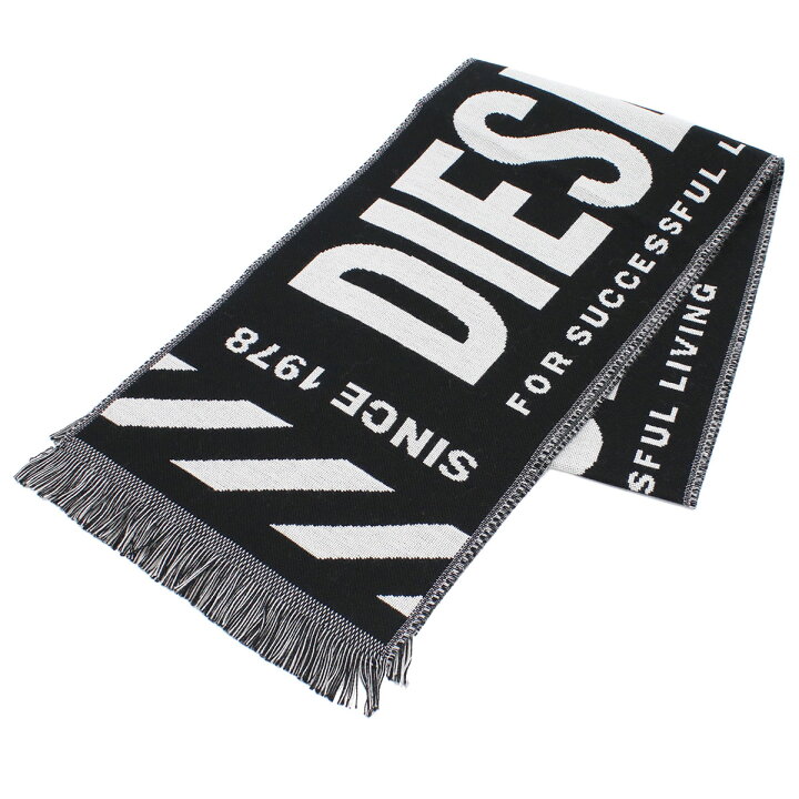 楽天市場 ディーゼル Diesel メンズ マフラー ブランド A 0jkkr 9xx ブラック ギフト プレゼント Warm 01 ブランド総合卸 ビッグヒット