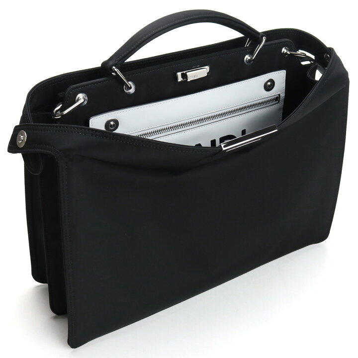 楽天市場 フェンディ Fendi ハンドバッグ ブランド トートバッグ メンズ 7va529 Agqi F0d5a ピーカブー Peek A Boo ブラック Bag 01 ブランド総合卸 ビッグヒット