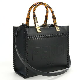 フェンディ FENDI サンシャイン スモール トートバッグ 8BH394　AHW4　F0KUR ブラック　bag-01 gif-03w