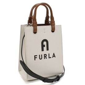 フルラ FURLA FURLA VARSITY ハンドバッグ ショルダー ブランド WB00729 BX1230 1843S MARSHMALLOW+NERO ホワイト系 bag-01 new-01