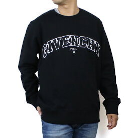 ジバンシー GIVENCHY メンズ－スウェット トップス ブランド BMJ0H6 3Y78 001 刺繍入りフェルパ ブラック apparel-01 父の日