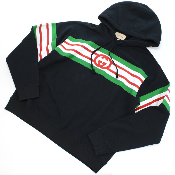 楽天市場】グッチ GUCCI メンズ パーカー ブランド フーディー 646953 