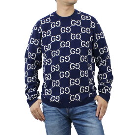 グッチ GUCCI メンズ－セーター，ニット ブランド 692900 XKCC5 4492 ブルー系 apparel-01 warm-04 win-02m