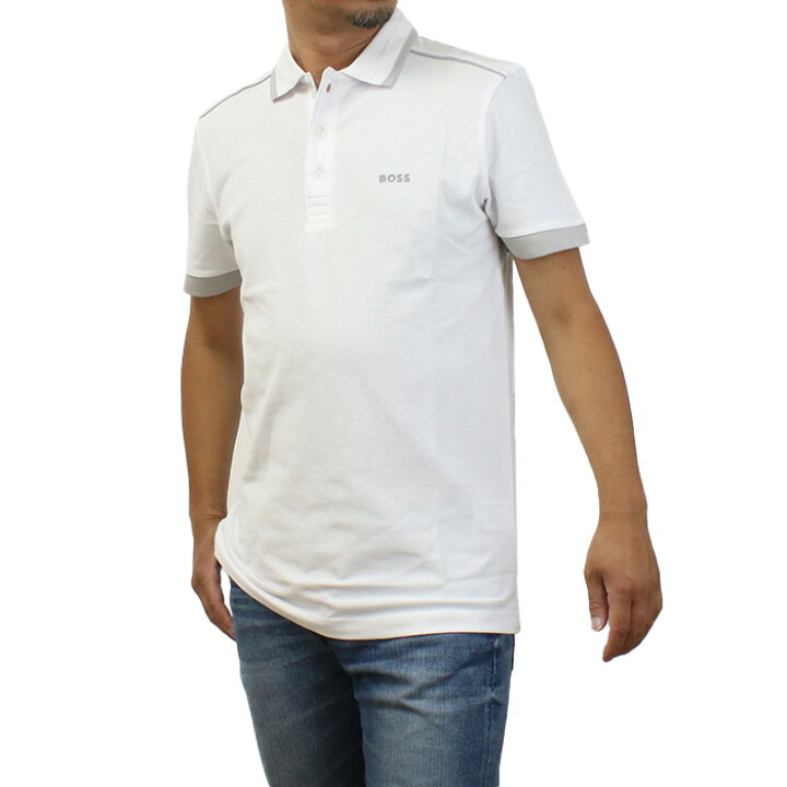 楽天市場】ヒューゴ・ボス HUGO BOSS メンズ ロゴ ポロシャツ ゴルフ  