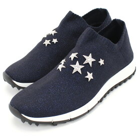 ジミーチュウ JIMMY CHOO レディーススニーカー ブランド スニーカー ビジュー VERONA　KXX 221　NAVY MIX ネイビー系 shoes-01