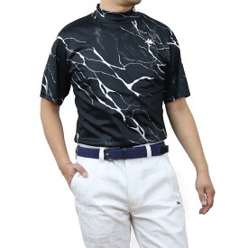 【均一セール】カッパ KAPPA GOLF メンズ－Tシャツ KGA2FMSS05 ハイネック BLK ブラック golf-01