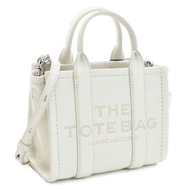 マークジェイコブス MARC JACOBS THE MICRO TOTE トートバッグ ブランド H053L01RE22　140 COTTON-SILVER ホワイト系　bag-01 母の日