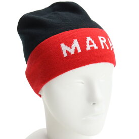 【均一セール】マルニ MARNI レディース－帽子類 ブランドロゴ CLMC0025Q1 UFH527 00N99 ブラック レッド系 cap-01 warm-04 win-03w fl07-sale
