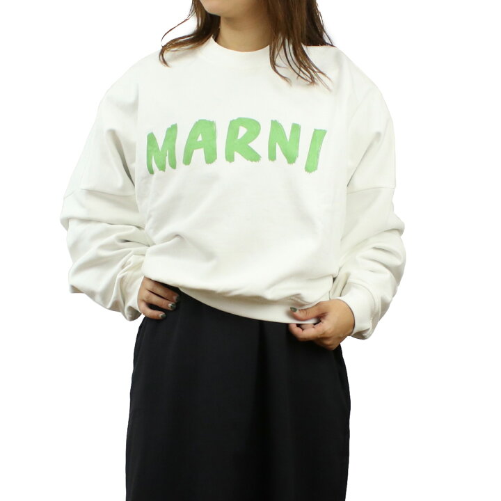 楽天市場】マルニ MARNI レディース−スウェット ブランド FLJE0185P2  
