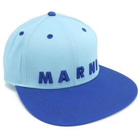 マルニ MARNI キッズ キャップ ブランド M01087 M00J2 0M845 ブルー系 cap-01 sm-04 SS2406