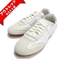 【訳あり】ロエベ LOEWE メンズスニーカー #40 M816282X01 2006 ホワイト系 shoes-01 メンズ