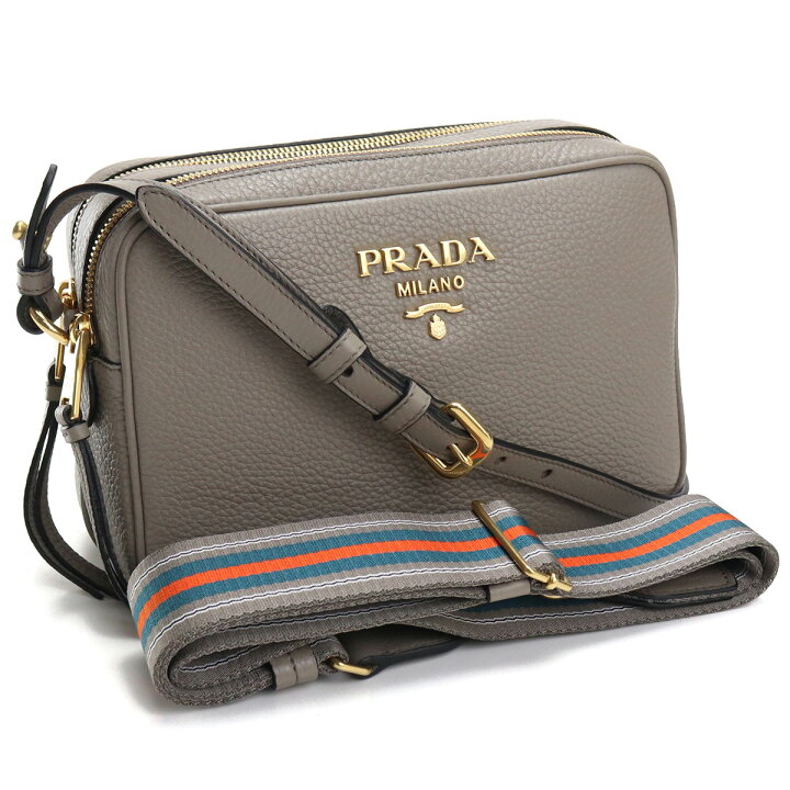 楽天市場 21aw新作 プラダ Prada 斜め掛け ショルダーバッグ ブランドロゴ ブランドバッグ 1bh0 2bbe V Nom F0572 Argilla グレー系 Bag 01 ブランド総合卸 ビッグヒット