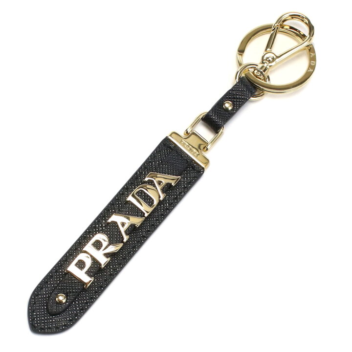楽天市場】PRADA プラダ キーリング ブランド サフィアーノ 1PP067 053  
