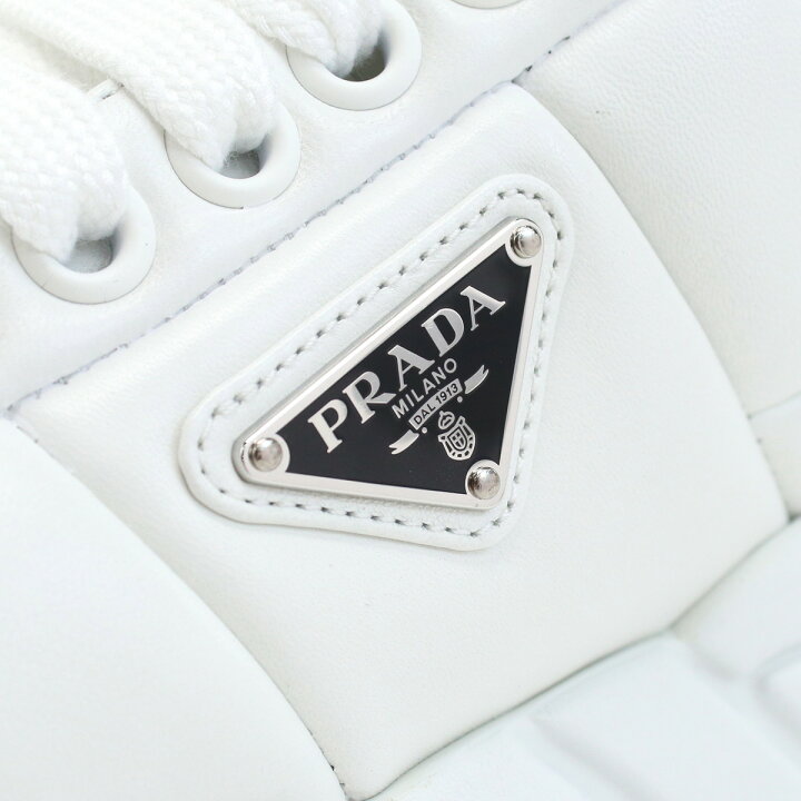 楽天市場】プラダ PRADA ローカット スニーカー メンズ トライアングル 