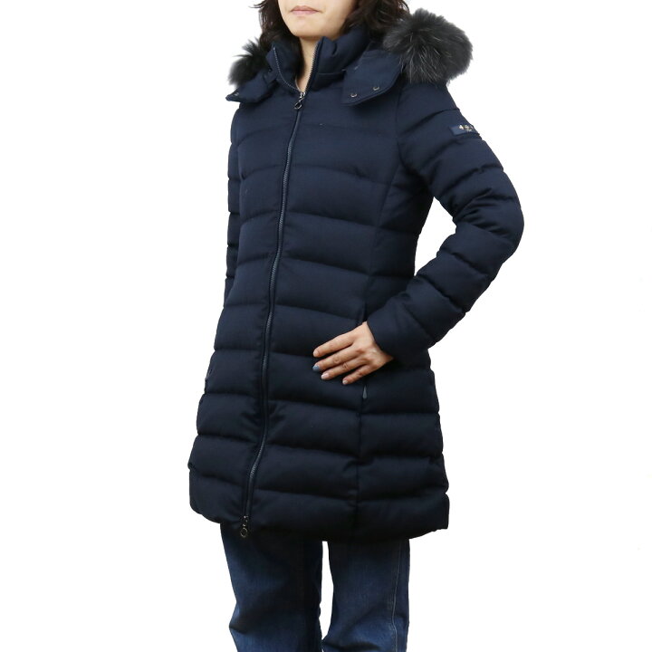 楽天市場 タトラス Tatras Laviana ラビアナ ダウンコート ダウンジャケット フード ファー付き Ltata4571 D D Navy ネイビー系 Down Jacket ブランド レディース Bos 23 Outer 01 ブランド総合卸 ビッグヒット