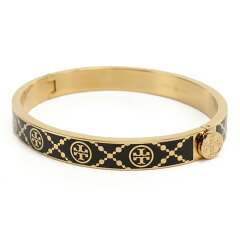 トリーバーチ TORY BURCH MILLER T MONOGRAM ブレスレット　ブランド 150568　720 TORY GOLD-BLACK ゴールド系　ブラック　accessory-01