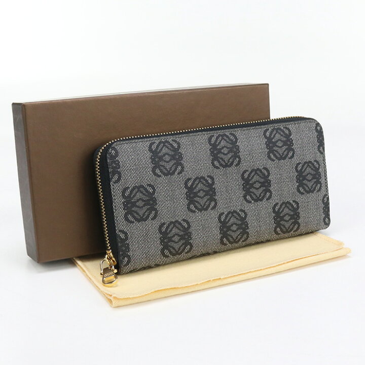 LOEWE ロエベ 財布 長財布 ロングウォレット ラウンドファスナー  