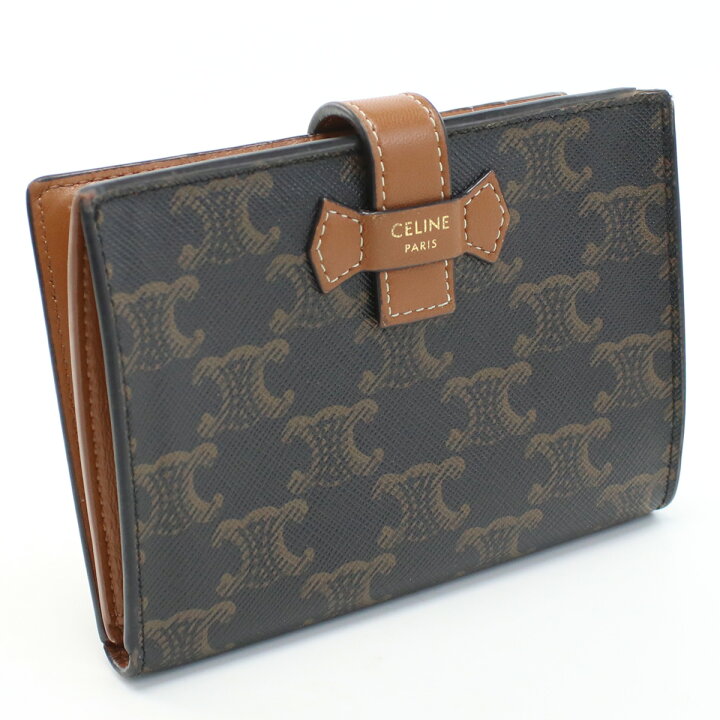 楽天市場】【中古】セリーヌ(CELINE) トリオンフキャンバス ミディアム  