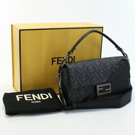 【4/27 9：59迄！ポイント10倍】【中古・未使用】フェンディ(FENDI) バゲット バッグ　ブランド レザー 7VA572 ALWI F1DYM ブラック　【ランク：S】 us-1 2WAY ショルダー レディース