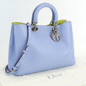 【中古良品】ディオール(Christian Dior) ディオリッシモ 2WAYトートバッグ レザー ブランド 【ランク：A】 us-2 ショルダー レディース