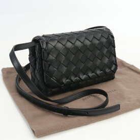 【中古良品】ボッテガヴェネタ(BOTTEGA VENETA) イントレチャート ショルダーバッグ ブランド レザー 609412 【ランク：A】 us-2 レディース