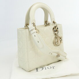 【中古良品】ディオール(Christian Dior) レディディオール ABCディオール スモール レザー　ブランド ハンドバッグ M0538OCAL 【ランク：A】 us-2 2WAY ショルダー レディース