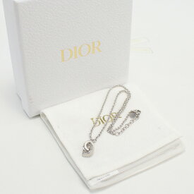 【中古良品】ディオール(Christian Dior) CDロック ネックレス メタル N2289WOMCY D13S シルバー系　【ランク：A】 us-2 レディース