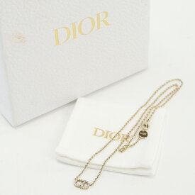 【中古良品】ディオール(Christian Dior) クレール ディ リュヌ ネックレス メタル N0717CDLCY D301 ゴールド系　【ランク：A】 us-2 レディース