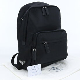 【4/27 9：59迄！ポイント10倍】【中古良品】プラダ(PRADA) バックパック　ブランド 2VZ066 ブラック系　【ランク：A】 us-2