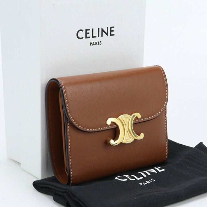 CELINE(セリーヌ)トリオンフ財布 三つ折り財布 ユニセックス (CELINE  