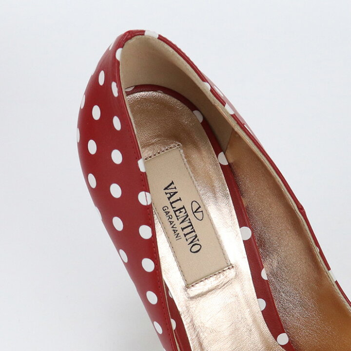 楽天市場】【中古良品】ヴァレンティノ(VALENTINO) ドット柄 
