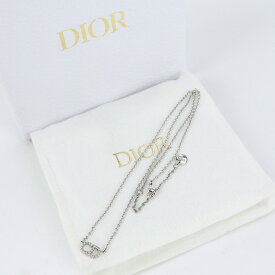 【中古良品】ディオール(Christian Dior) クレール ディー リュヌ ネックレス メタル N717CDLCY D102 シルバー系 【ランク：A】 us-2 レディース SS2406