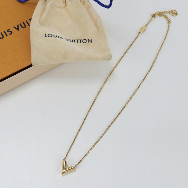 楽天市場】【中古良品】ルイ・ヴィトン(LOUIS VUITTON) ネックレス 