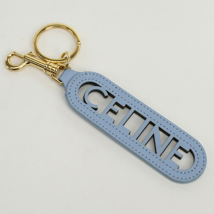楽天市場】【中古美品】セリーヌ(CELINE) パンチング キーリング 