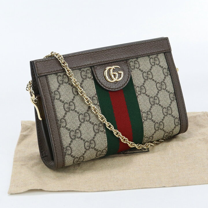 楽天市場】【中古美品】グッチ(GUCCI) オフィディア チェーン 