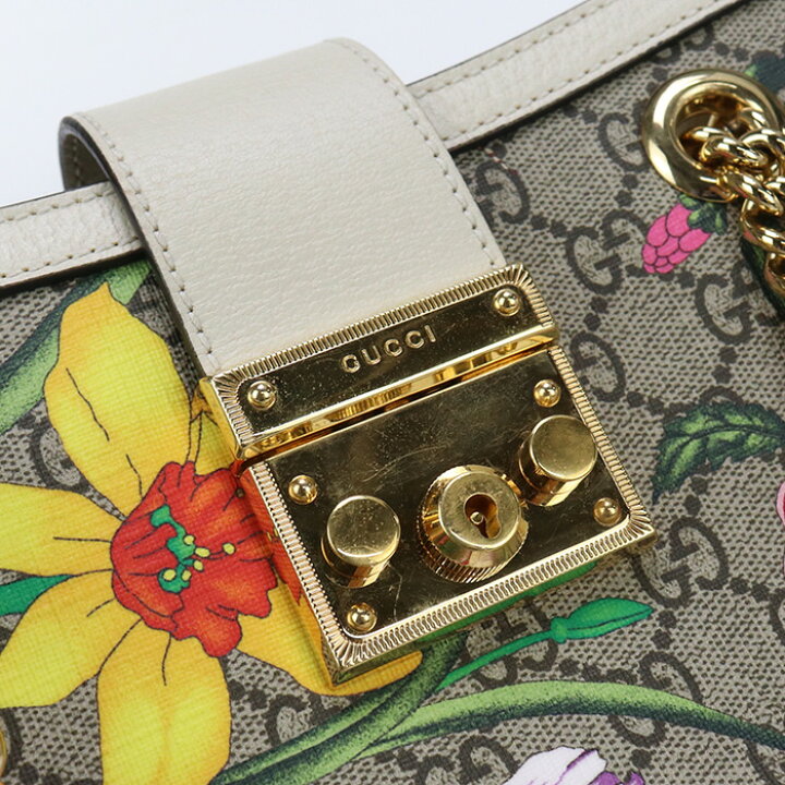 楽天市場】【中古良品】グッチ(GUCCI) パドロック スモール ショルダー 