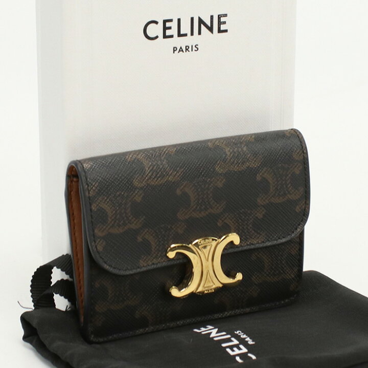 楽天市場】【中古美品】セリーヌ(CELINE) トリオンフキャンバス 