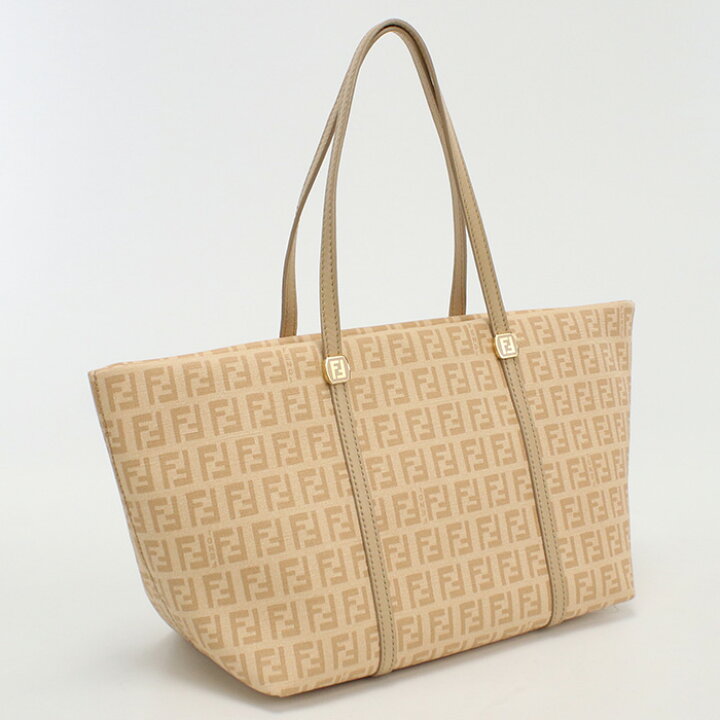 楽天市場】【中古良品】フェンディ(FENDI) ズッキーノ トートバッグ 