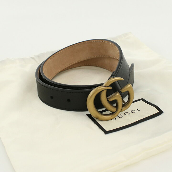 楽天市場】【中古】グッチ(GUCCI) チルドレンズ ダブルG レザーベルト 