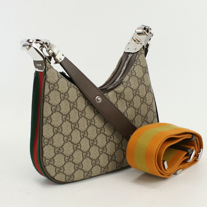 楽天市場】【中古美品】グッチ(GUCCI) GGスプリーム アタッシェ 