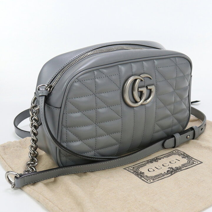 楽天市場】【中古美品】グッチ(GUCCI) GGマーモント スモール  